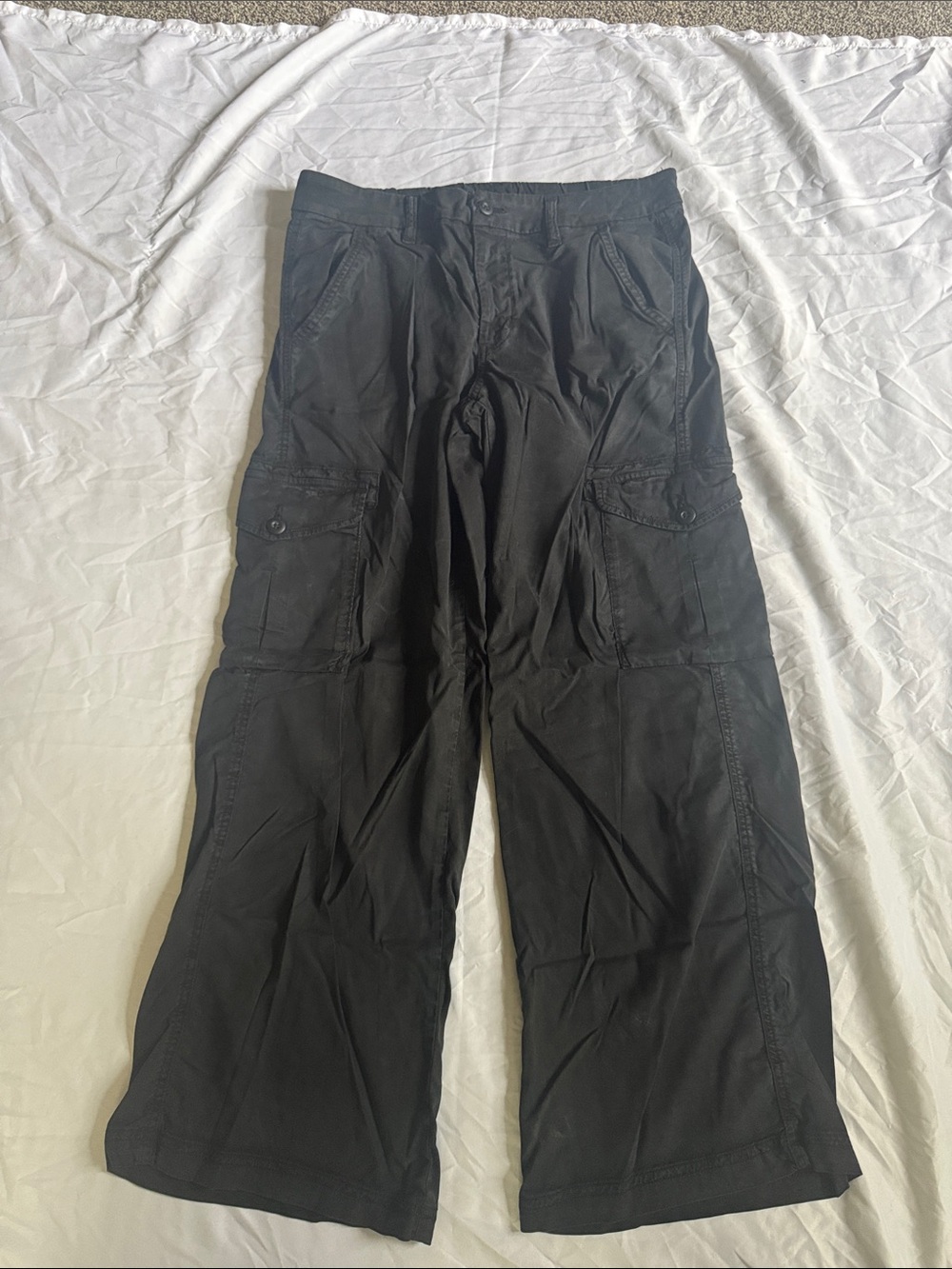American Eagle Outfitters Black Pants with Elastic Waist